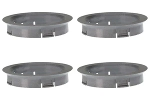 4 Zentrierringe 64,0 mm - 54,1 mm / R-System / Farbe - Silber - Bild 1 von 8