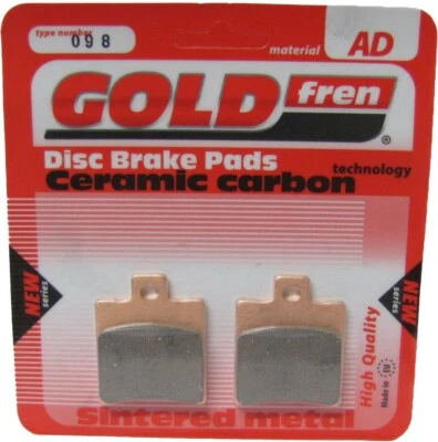 Pastillas de freno delanteras Goldfren para Aprilia Scarabeo 50 2T PFG00 TH000 2000-2005 Foto 1 de 2