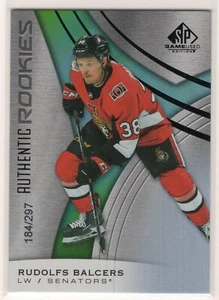 2019-20 Upper Deck SP Game Used Rainbow #188 Rudolfs Balcers Rookie RC #184/297 - Bild 1 von 1