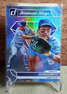 2023 Donruss Baseball Diamond Kings Stat Line George Brett /317 Royals #5