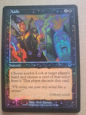 MTG 1x Addle - Invasion (FOIL) NM Magic The Gathering - 567 - Image 1 of 2