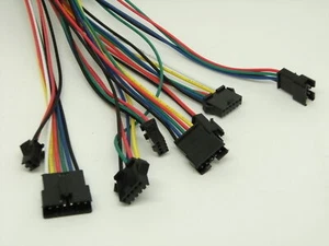 10 piezas 5 juegos macho hembra JST SM estándar 2,54 mm conector de paso cable enchufe - Imagen 1 de 56