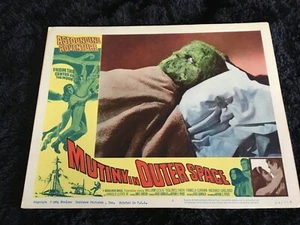 MEUTEREI IM WELTRAUM Science Fiction Orig.1964 Film Lobby Card #3 BESTES MONSTER - Bild 1 von 6