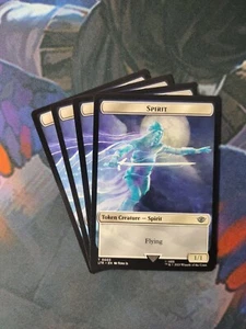 Spirit Token x 4 | 7% de descuento 2+ | LOTR | CASI NUEVO | MTG - Imagen 1 de 1