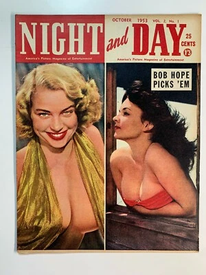 Vintage American Magazine - Night and Day October 1953 - Image 1 of 3