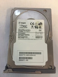 Unidad de disco duro Seagate Cheetah Sun ST373405FC 73 GB 3,5" canal de fibra - Imagen 1 de 4