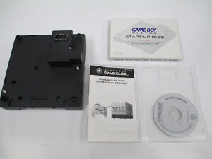 Nintendo GameCube Gameboy Player &  Start-Up Disc w/ Manual & Sleeve BARELY USED