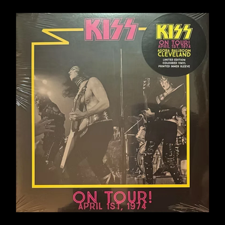 KISS - Alive Cleveland 1974 Coloured Vinyl Rare 2024 Euro Import New & Sealed - Image 1 of 3