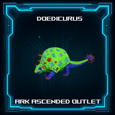 Doedicurus-Ark Survival Ascended-ASA-Dino-PVE-Official-Color-Stat-PC/XBOX/PS5 - Image 1 of 3