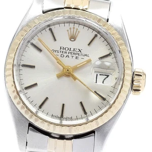 ROLEX Oyster Perpetual Date 6917 Cal.2030 YG2 tone Automatic Ladies Watch_915004 - Picture 1 of 9