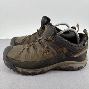 Keen Schuhe Herren Größe 9,5 Targhee III Oliv Leder Wasserdicht Wandern Sneaker - Bild 1 von 18