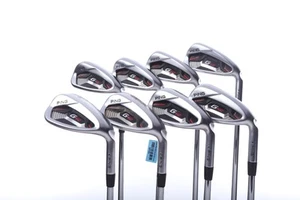 Ping G410 Iron Set 5-LW +0.25 in Regular Plus Flex Steel Shaft Very Good - Picture 1 of 9