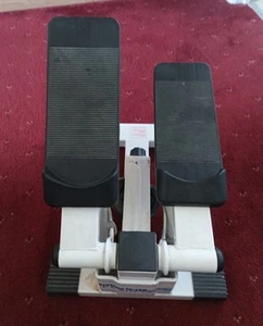 Leisurewise Argos Mini Adjustable Step Machine Stepper Home Fitness White AJ223 - Imagen 1 de 3