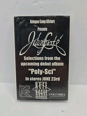 John Forte Sampler - Poly-Sci (Cassette, 1998) - Promo Hip Hop - New Sealed  - Image 1 of 4