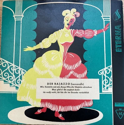 Single ETERNA  520 256 "Der Bajazzo"  (Leoncavallo) - Bild 1 von 3
