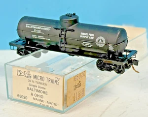 N Scale Kadee 65020 BALTIMORE & OHIO Tank Car Report # X416 - Picture 1 of 1