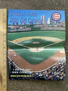 Vintage Chicago Cubs 2001 Baseball MLB  Merchandise Mail Catalog Sports - Bild 1 von 4