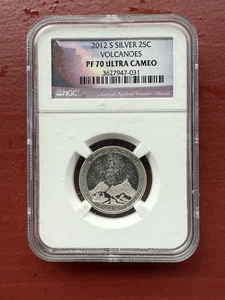 2012-S Silver National Park Quarter Set - NGC PF70 Ultra Cameo - Picture 1 of 5