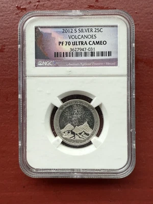 2012-S Silver National Park Quarter Set - NGC PF70 Ultra Cameo - Image 1 of 4