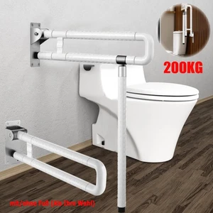 WC Haltegriff Aufstehhilfe Toilette Haltegriff WC Klappbar Edelstahl Stützhilfe* - Bild 1 von 30