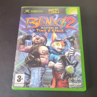 Blinx 2: Masters of Time & Space (Microsoft Xbox) Artoon Shooter Complete  - Image 1 of 3