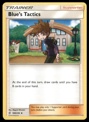 SM - Unified Minds #188/236 Blue's Tactics - Image 1 of 2