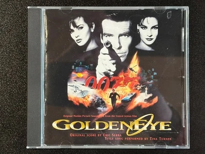 GoldenEye (оригинальный саундтрек к фильму) Эрик Серра компакт-диск 1995 Джеймс Бонд 007 - Изображение 1 из 4