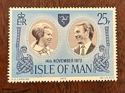 Isle of Man: 1973.  Complete set of 1, SC#35. used. lot# SB-3463 - Image 1 of 2