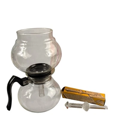 Cafetera aspiradora vintage Cory percoladora y filtro de vidrio 4-8 tazas DKG-S Foto 1 de 4