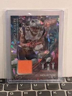 2017 Panini Black Friday Patrick Chung Super Bowl LI Game Used Pylon  /25 Pats - Image 1 of 2