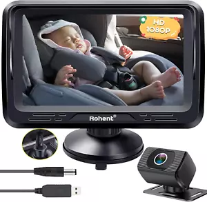 Baby Car Camera HD 1080P for Backseat: USB Plug and Play Easy to Install - Carse - Picture 1 of 12