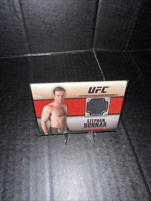 2011 Topps UFC Title Shot Fighter Relic Insert Card Stephan Bonnar #FR-SB - Image 1 of 3