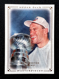 MARK MESSIER 2008-09 UD MASTERPIECES 08-09 NO 79         37004