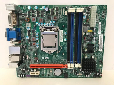 PLACA MADRE ACER H57H-AD VERITON X498G CON CPU Y MEMORIA CON GARANTÍA Foto 1 de 4