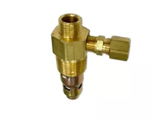 Check Valve A19712 Craftsman DeVilbiss Porter Cable DeWalt 3/8cmp x 1/2 mpt 3719 - Picture 1 of 2
