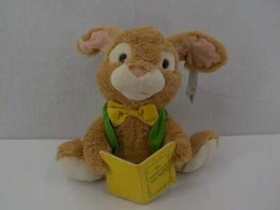11" CUDDLE BARN STORYTIME BUNNY PETER RABBIT ANIMATED TALKING STUFFED ANIMAL - Image 1 of 4