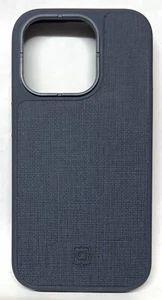 Incipio - cru. Funda rígida con MagSafe para iPhone 15 Pro - Lona azul marino - Imagen 1 de 3