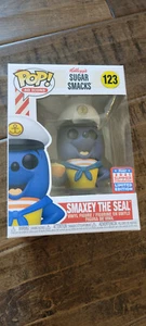 2021 SDCC FUNKON FUNKO POP VINYL KELLOGGS SUGAR SMACKS SMAXEY THE SEAL # 123 - Picture 1 of 1