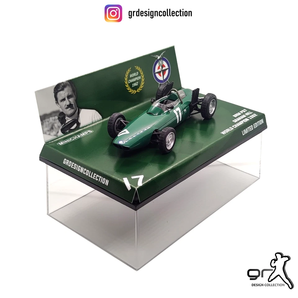 Graham Hill - BRM P57 - F1 World Champion 1962 / Altaya - IXO / 1:43 - Immagine 1 di 4