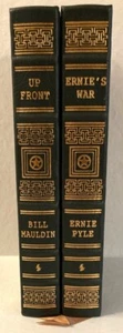 Easton Press ERNIE'S WAR & UP FRONT Ernie Pyle & Bill Mauldin HC LN - Picture 1 of 13