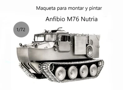 Maqueta para montar y pintar - Anfibio de transporte M76 Nutria - USA - Imagen 1 de 4