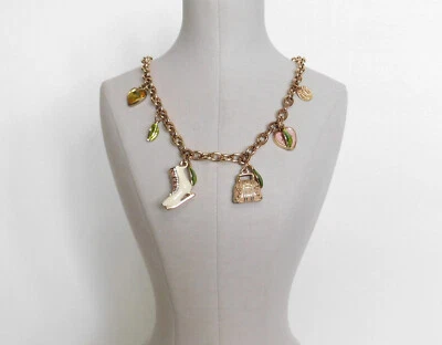 Juicy Couture 2008 Limited Edition Prefixed 9 Charm Necklace - Image 1 of 4