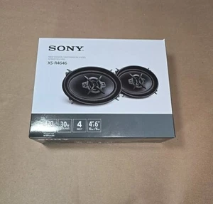 Sony XS-R4646 4" 4-Way Speakers for Car Audio 420W Peak Per Pair 30W NEW - Picture 1 of 5