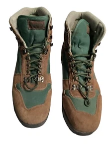Herren Wanderschuh Vasque Skywalk Gr. 13 grün hellbraun Retro wasserdicht - Bild 1 von 12
