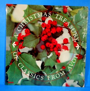 A CHRISTMAS TREASURY OF CLASSICS LP 1985 SHRINK ELVIS BING CROSBY VG++/VG++!! - Picture 1 of 5
