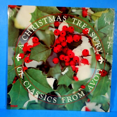 A CHRISTMAS TREASURY OF CLASSICS LP 1985 SHRINK ELVIS BING CROSBY VG++/VG++!! - Image 1 of 4