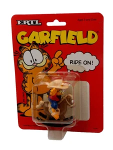 Ertl 1990 Garfield Ride On! Rocking Horse NOC - Picture 1 of 4