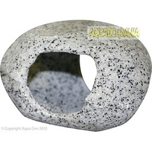 Aqua One Cave Rotondo 12,5x12x8cm Marmo (L) Acquario Acquario Acquario 37059 - Foto 1 di 2