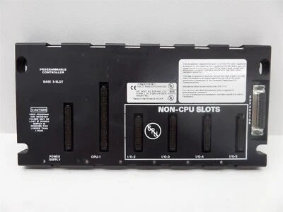 GE Fanuc IC693CHS397J 5-Slot Base Remote Expansion - Image 1 of 4