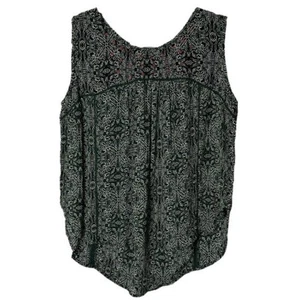 Velvet by Graham & Spencer Camryn Blouse Sleeveless Batik Style 100% Viscose XS - Picture 1 of 9